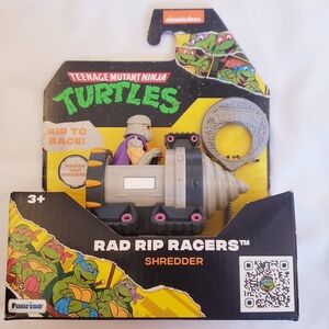 Nickelodeon TMNT Rad Rip Racers Shredder Gray and Purple Toy